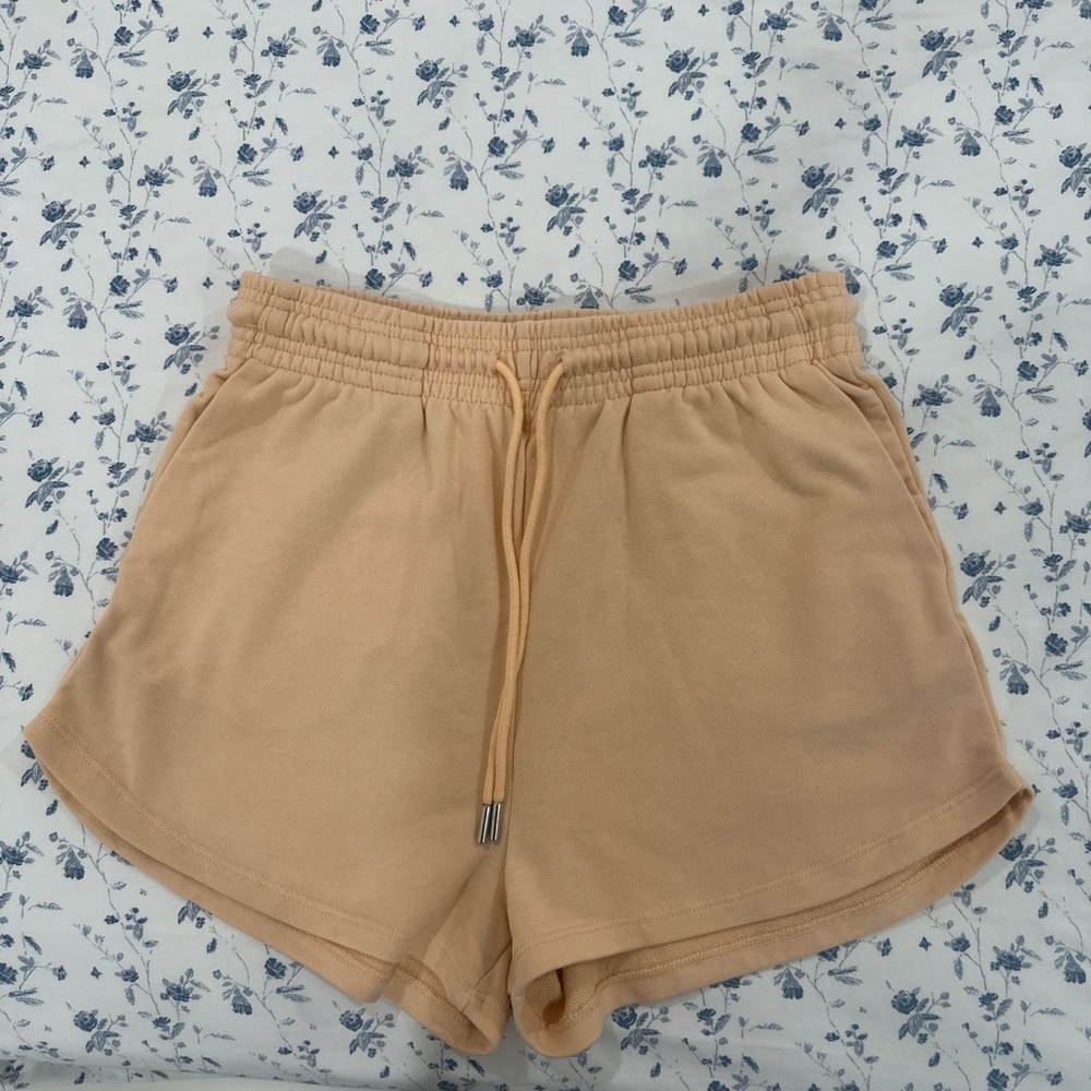 H&M Orange Sweat Shorts